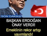 Erdoğandan müjde