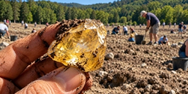ABD'deki Crater of Diamonds Eyalet Parkı'nda 40 Karatı Aşan Elmaslar Keşfedildi