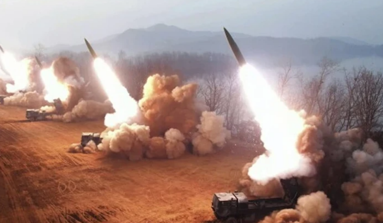 Kuzey Kore Japon Denizi Yönüne Çok Sayıda Balistik Füze Ateşledi