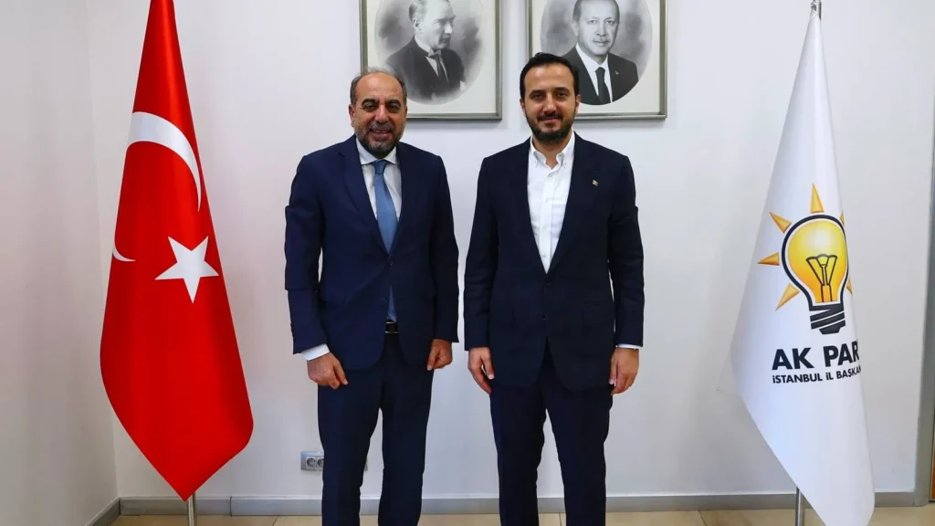 İstanbul 2 Nolu Baro Başkanı Rıza Saka AKP İl Başkanlığını Ziyaret Etti