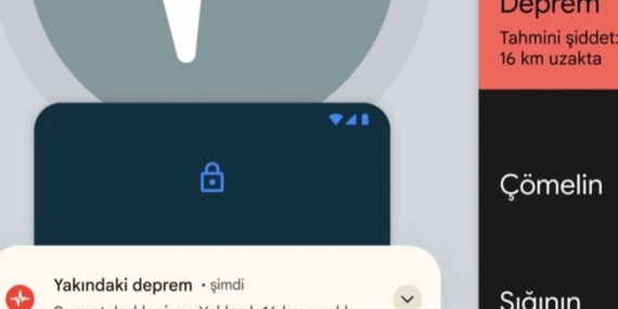 Google Android Deprem Uyarı Sistemini Yenileyerek Kapsama Alanını 200 Bölgeye Çıkardı