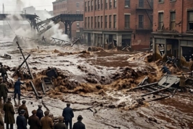 Boston'da 1919'da Patlayan Dev Pekmez Tankı 21 Kişinin Ölümüne Yol Açtı