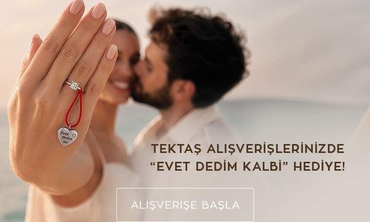 Zen Pırlanta tektaş alışverişi yapan müşterilerine özel tasarım hediye sunuyor